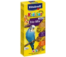 Придбати - ласощі для птаха  Крекер для хвилястих папуг Vitakraft, мед + яйце + фрукти, 3 шт