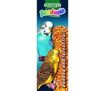 Придбати - ласощі для птаха  Ласощі для хвилястих папуг з бананом та фруктами 18-19 см TatraPet Fantasia 2 шт/уп (243,06)