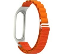 Придбати - аксессуар до смарт-годинниа  Ремінець ArmorStandart AlpinaStyle Band для Xiaomi Mi Band 7/6/5/4 Orange (ARM64989)
