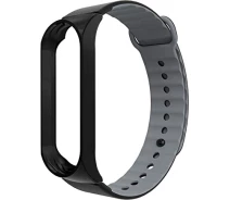 Придбати - аксессуар до смарт-годинниа  Ремінець ArmorStandart Sport Silicone Band для Xiaomi Mi Band 3 Black/Grey (ARM54514)