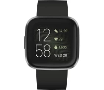 Придбати - смарт-годинник  Смарт-годинник Fitbit Versa 2 Black/Carbon Aluminum