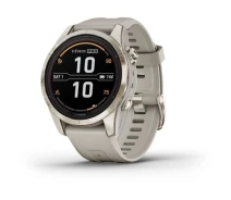 Придбати - смарт-годинник  Смарт-годинник Garmin Fenix 7S Pro Sapphire Solar Soft Gold w. Light Sand Band (/15)