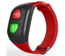 Придбати - смарт-годинник  Смарт-годинник GoGPS М03 Black/Red (M03BKRD)