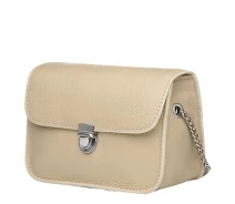 Придбати - жіночу сумку  Сумка жіноча бежева шкіряна Felicita 6681_lactic_bej