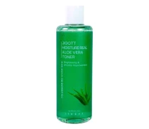 Придбати - корейський тонер для обличчя  Тонер для обличчя Aлoe Moisture Real Aloe Vera Toner Jigott 300 мл
