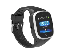 Придбати - смарт-годинник  Дитячий смарт годинник Lemfo LT06 з кнопкою SOS, голосовим чатом, підтримкою 4G і GPS Чорний