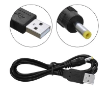 Придбати - кабель та перехідник  USB кабель для заряджання Sony PSP 1000/2000/3000/E-1000 (DC-3.8мм)