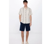 Придбати - чоловічі шорти  Лляні бермуди крою Comfort fit (437080-11)