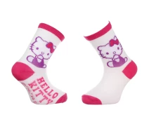 Придбати - дитячу шкарпетку  Шкарпетки Hello Kitty Dimensional Pose 19-22 White 32770-1