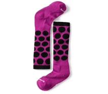 Придбати - дитячу термобілизну  Термошкарпетки Smartwool Girls' Wintersport All Over Dots Socks S Фіолетовий