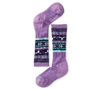 Придбати - дитячу термобілизну  Термошкарпетки Smartwool Girls' Wintersport Fairisle Moose Socks S Фіолетовий