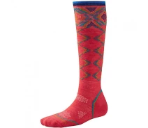 Придбати - жіночу термобілизну  Термошкарпетки жіночі Smartwool Women's PhD Ski Light Pattern L Рожевий