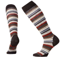 Придбати - жіночу термобілизну  Термошкарпетки Smartwool Women's Margarita Knee High Socks S Чорний-Білий