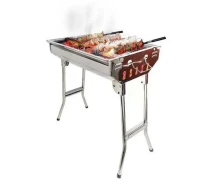 Придбати - мангал  Складний мангал RIAS Barbecue 883 CA-12 73x35x19см
