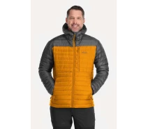 Придбати - чоловічий пуховик  Пуховик Rab Microlight Alpine Jacket M Сірий-Помаранчевий