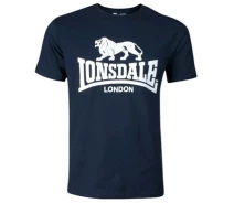Придбати - чоловічу футболку  Футболка 119083-3008 NAVY Lonsdale Темно-синій