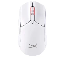 Придбати - мишку для ноутбука  Миша HyperX Pulsefire Haste 2 mini, RGB, USB-A/WL/BT, білий (7D389AA)
