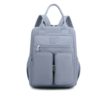 Придбати - рюкзак  Жіночий рюкзак Pockets Italian Bags Блакитний 28х17х36 см (id_1347)