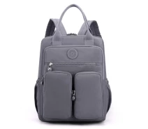 Придбати - рюкзак  Жіночий рюкзак Pockets Italian Bags Сірий 28х17х36 см (id_1348)