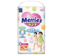 Придбати -  Підгузки-трусики Merries для дітей ХL 12-22 кг 38 шт. (585803/570398)
