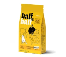 Придбати - корм для кота  Сухий корм для дорослих котів з яловичиною Half&Half 2 кг (20840)