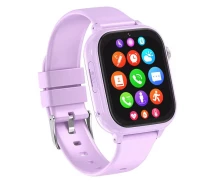 Придбати - смарт-годинник  Дитячий розумний смарт-годинник T53 з GPS, відеодзвінком, прослуховуванням + 2 додаткових корпуси Фіолетовий
