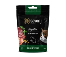 Придбати - ласощі для кота  М’які ласощі Savory для покращення травлення котів,(4820232631409)