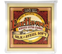 Придбати - струны для гитар  Струни для акустичної гітари Ernie Ball 2045 Earthwood 80/20 Bronze Silk Steel Soft Acoustic Guitar Strings 11/52