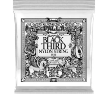Придбати - струны для гитар  Струна Ernie Ball 1513 Black 3rd Ernesto Palla Nylon Classical Guitar String .040