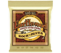 Придбати - струны для гитар  Струни для акустичної гітари Ernie Ball 2008 Earthwood Acoustic 80/20 Bronze Rock and Blues 10/52