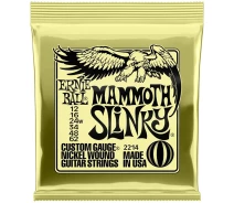 Придбати - струны для гитар  Струни для електрогітари Ernie Ball 2214 Mammoth Slinky Nickel Wound 12/62