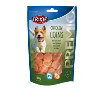 Придбати - ласощі для собаки  Ласощі Trixie для собак Coins курячі монетки 100г арт.31531(4011905315317)