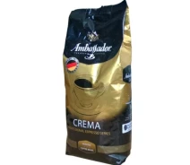 Придбати - каву  Кава в зернах  Ambassador Crema 1кг