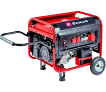 Придбати - генератор  Генератор бензиновий Einhell TC-PG 55/E5 230V/380V 3.6кВт (макс. 5.5кВт) електростарт (4152562)