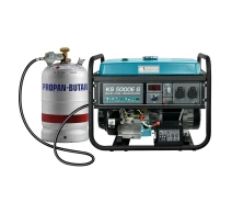 Придбати - генератор   Генератор газо-бензиновий Konner&Sohnen KS 5000E G DUAL FUEL 4.5кВт/230В/77кг/електростартер/ручний пуск (KS5000EG)