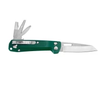Придбати - швейцарский нож  Складаний ніж мультиінструмент Leatherman 832894 Free K2 Evergreen 8 функцій 115 мм зелений