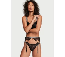 Придбати - пояс для панчох  Сексуальний пояс для чулок Victoria's Secret 1159802320 (Чорний, XS/S)