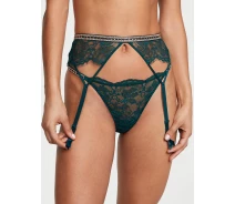 Придбати - пояс для панчох  Сексуальний пояс для чулок Victoria's Secret 1159803785 (Зелений, XS/S)