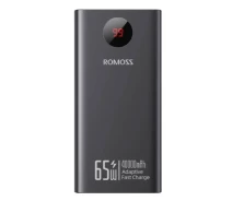 Придбати - універсальну мобільну батарею  Power Bank Romoss PEA40S PRO 65W 40000mAh Black (PEA40-382)