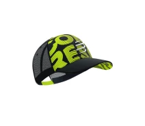 Придбати - кепку  Сітчаста кепка із вигнутим козирком Compressport Trucker Cap Flash, Black/Fluo Yellow