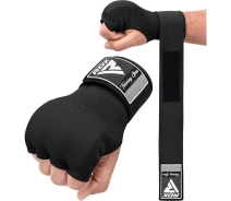 Придбати - боксерський бинт  Бинти-рукавиці RDX IS2 Inner Straps Black L (HYP-IS2B-L)