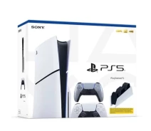 Придбати - ігрову консоль  Ігрова консоль Sony PlayStation 5 Slim 1Tb + DualSense (Sterling Silver) + Charging Station