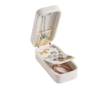 Придбати - скриньку для прикрас  Скринька Casegrace SP-01185 White для прикрас і ювелірних виробів портативна