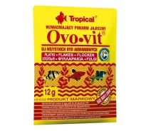 Придбати - корм для риби  Корм для риб Tropical Ovo-Vit у пластівцях 12 г (594) (620899-01)