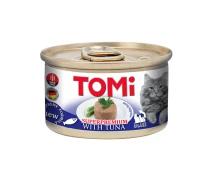 Придбати - корм для кота  Корм TOMi Tuna вологий для котів з тунцем 85 гр