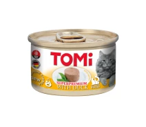 Придбати - корм для кота  Корм TOMi Duck вологий для котів з качкою 85 гр