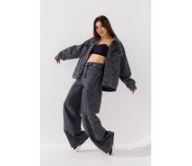 Придбати - жіночі джинси  Джинси жіночі Baggy Zeo Basic 4410-K 34 Темно-сірий (205)