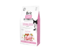 Придбати - корм для кота  Сухий корм BRIT Care Cat Grain-Free Sterilised Sensitive 7кг