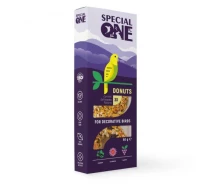 Придбати - корм для птиці  Пончики Special One Смородина, ехінацея, виноград для декоративних птахів 60 г (3 шт)