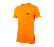 Придбати - чоловічу футболку  Чоловіча футболка JEEP T-SHIRT SEEK&DISCOVERY Back Vertical Print JX22A Помаранчевий S